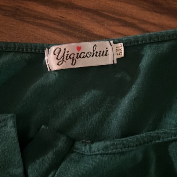 Long sleeve button neck blouse - Picture 2 of 2